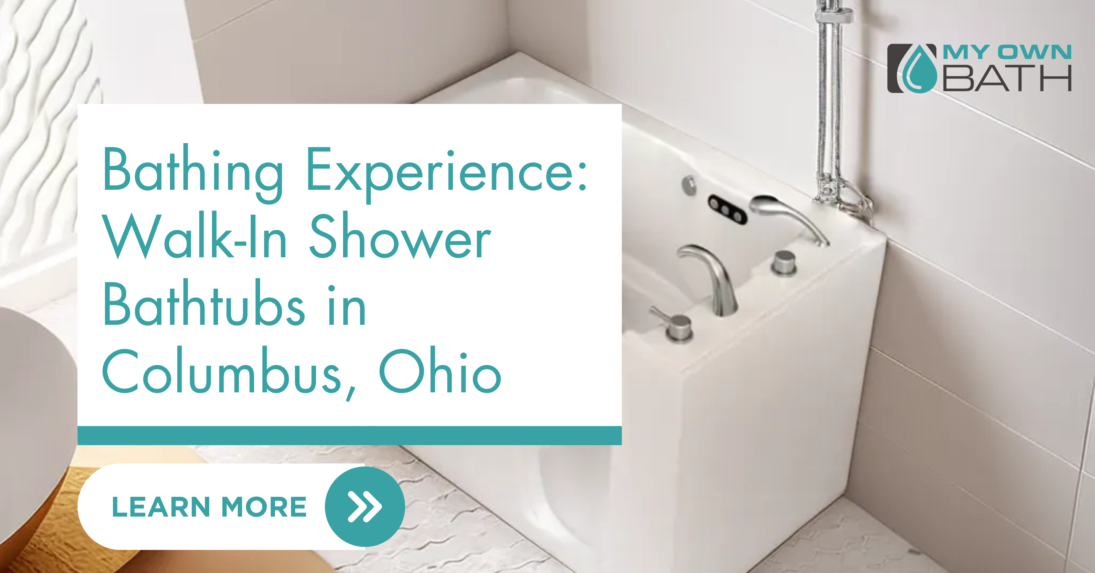 Bathing Experience WalkIn Shower Bathtubs in Columbus Ohio